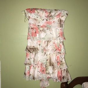 floral mini dress